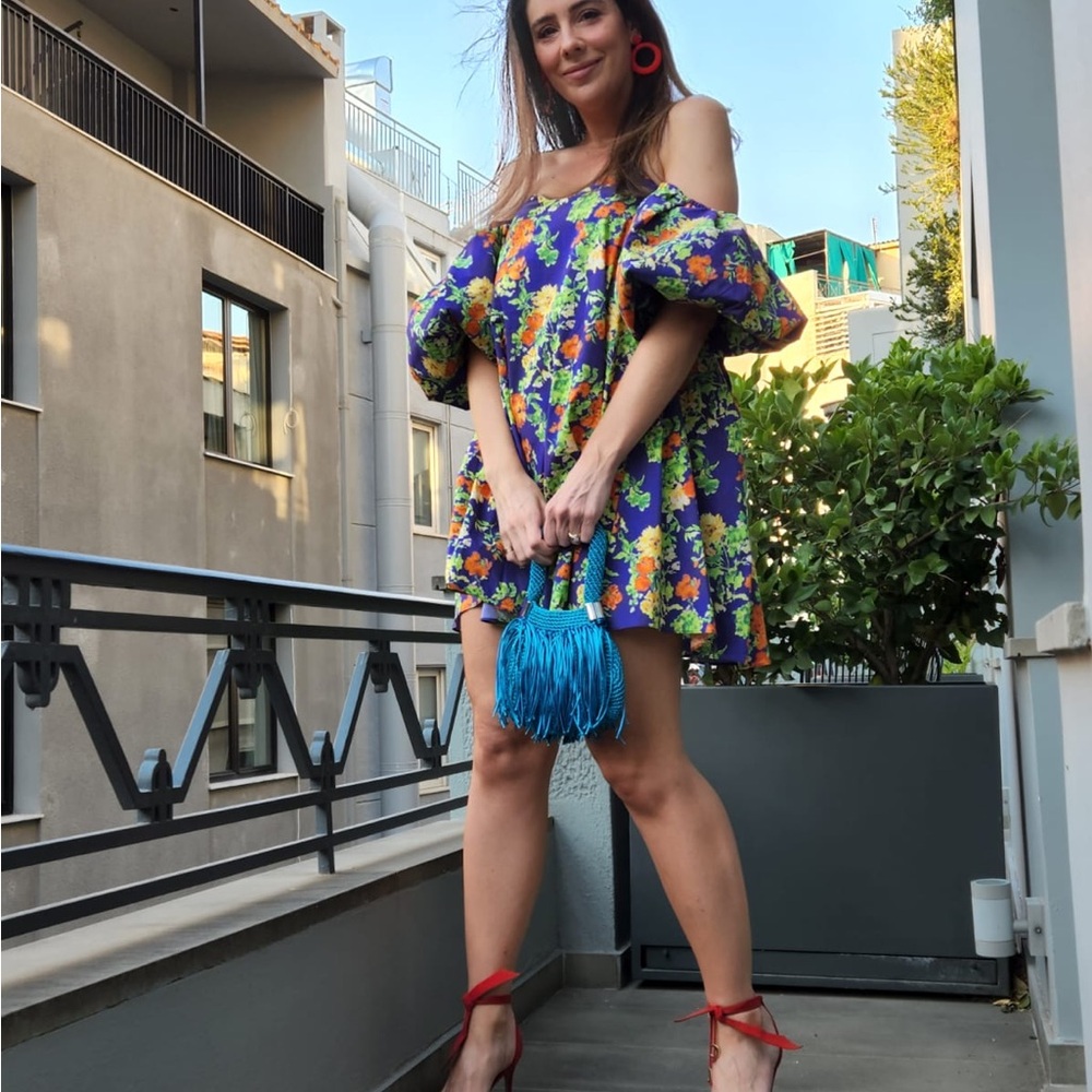Floral Off-Shoulder Dress